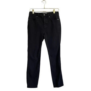 Madewell Jeans Women’s SZ 26 Black‎ High Rise Skinny